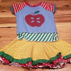 4/6 apple upcycle dress/tunic